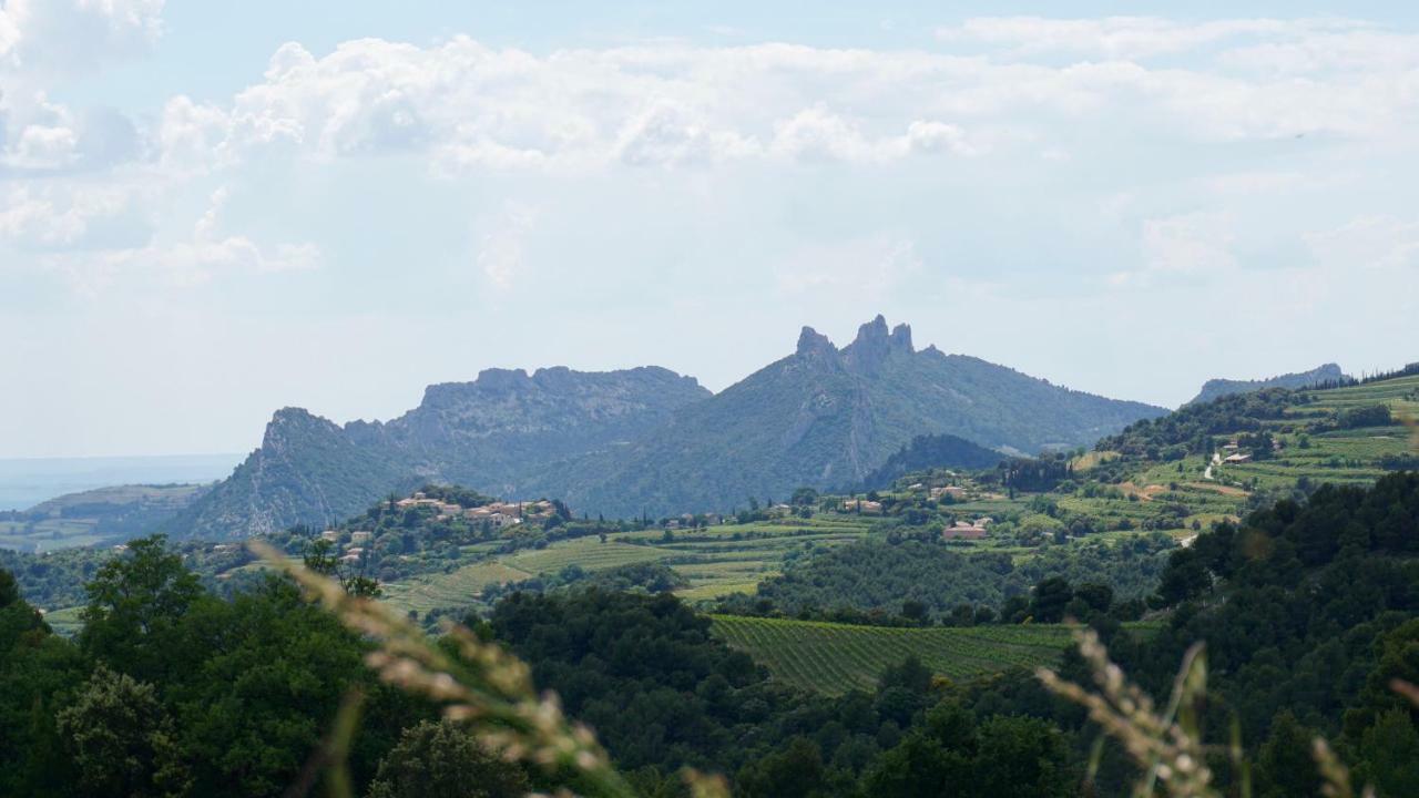 La Belle Histoire Gite Montmirail Bédoin Exteriör bild